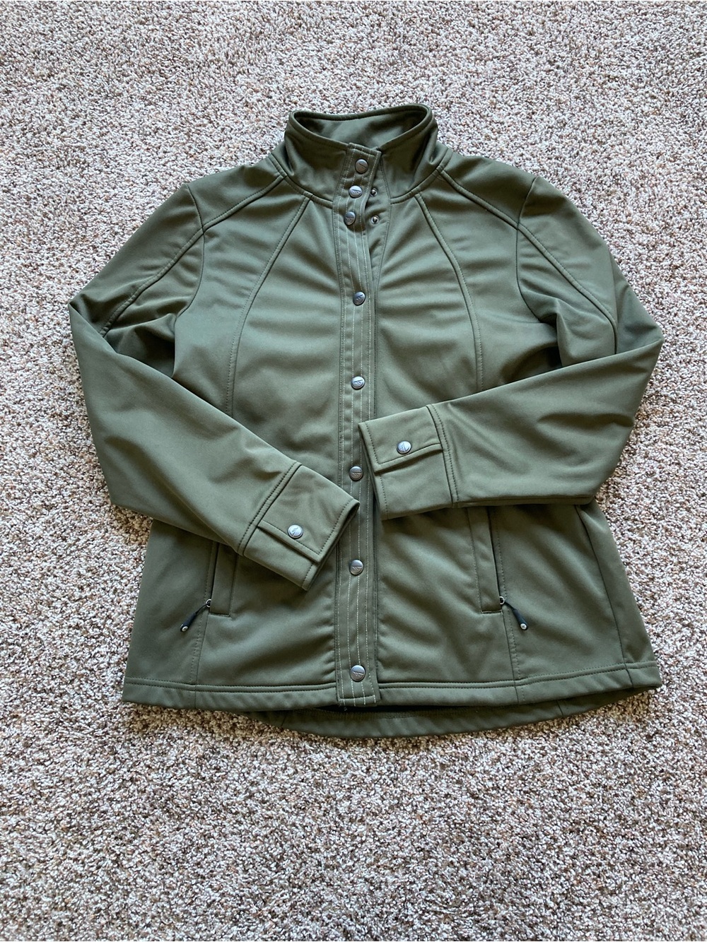 Hi-Tec Olive Utility Softshell Jacket